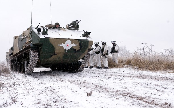 Тульские десантники испытали новый БТР «Ракушка»