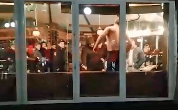 Дебош в тульском кафе: хулиган встретит Новый год за решеткой