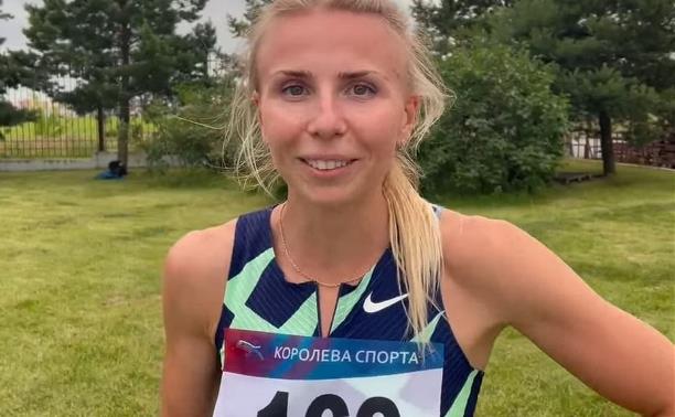 Тульская бегунья Екатерина Реньжина стала первой на турнире «Гран-при Московской области»
