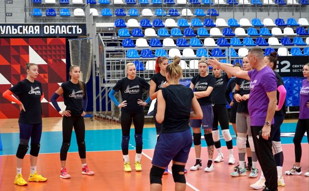 Волейбольная «Тулица» отправилась в Калининград на Кубок 100-летия