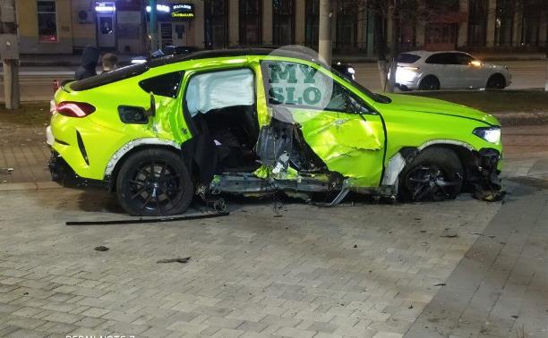 Очевидец о ДТП с салатовым BMW в центре Тулы: водитель удирала от гаишников