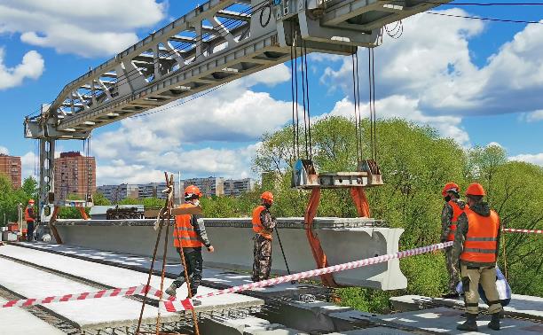 Как строят новый мост через Упу на Восточном обводе: репортаж