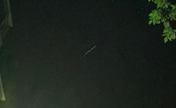 Спутники Илона Маска заметили в небе над Тулой