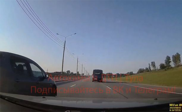 В Ясногорском районе невнимательность водителя едва не стоила жизни семье